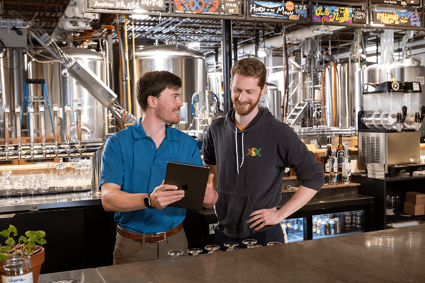 Beverage supplier with Ipad